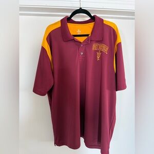 Arizona State Maroon and Gold Polo Shirt